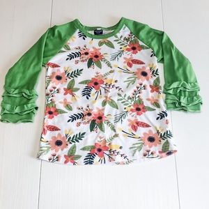 Floral Toddler Girl Shirt